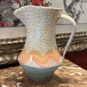 Mackenzie Childs VTG Ceramic Pitcher